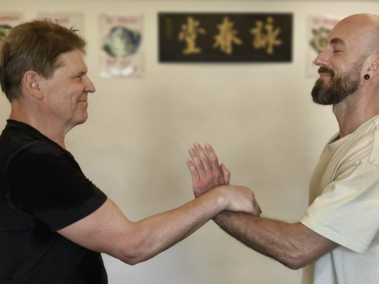 sihing Dan beim Dan Chi Training. 